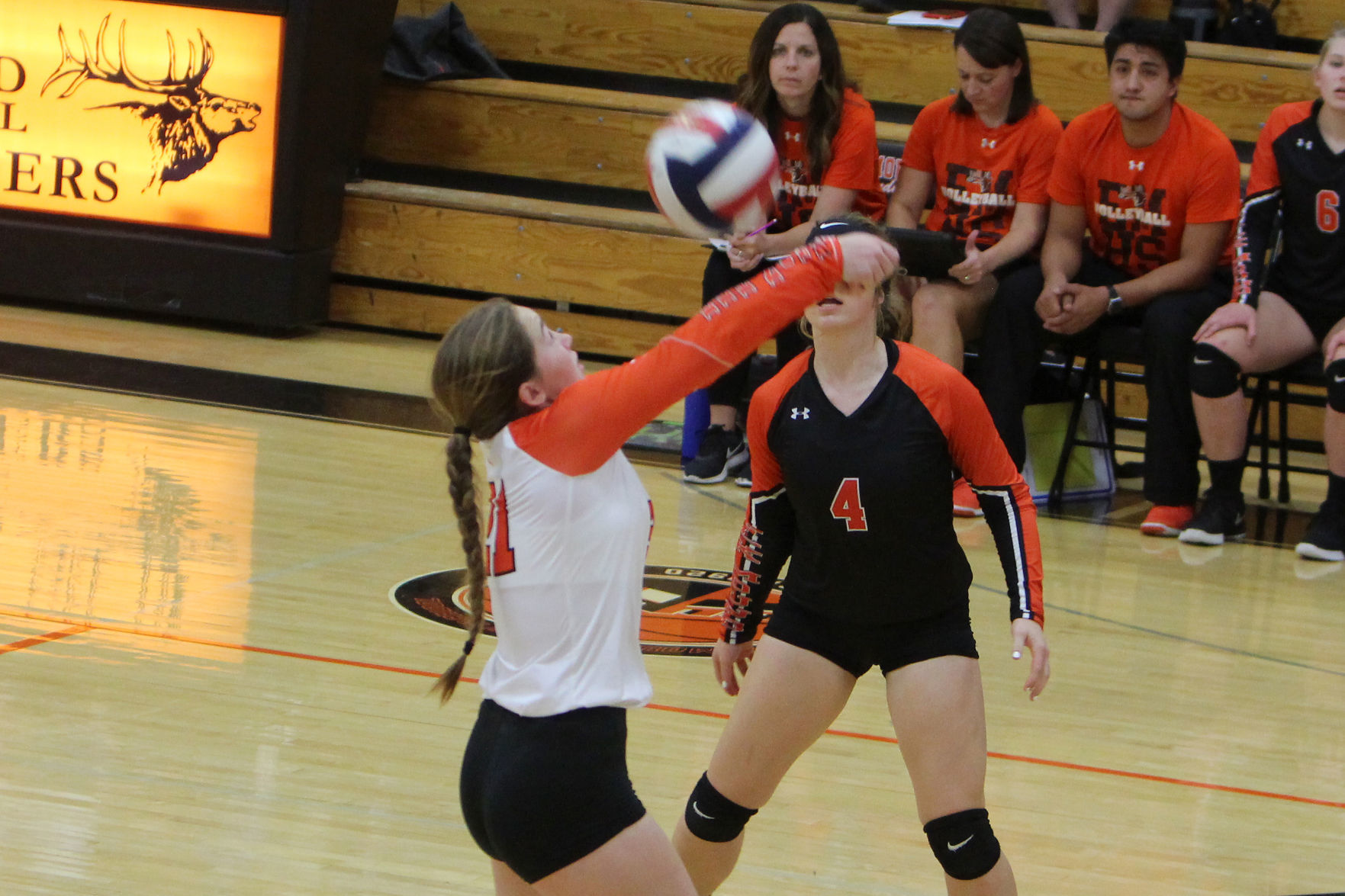Colfax at Elk Mound volleyball 10-17-19